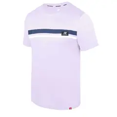 NEW BALANCE - Polera Lifestyle Hombre Morada