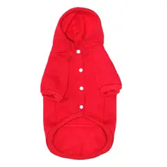 IDS - Poleron Abrigo Para Perro Mascota Polerón Sugus Rojo XXL