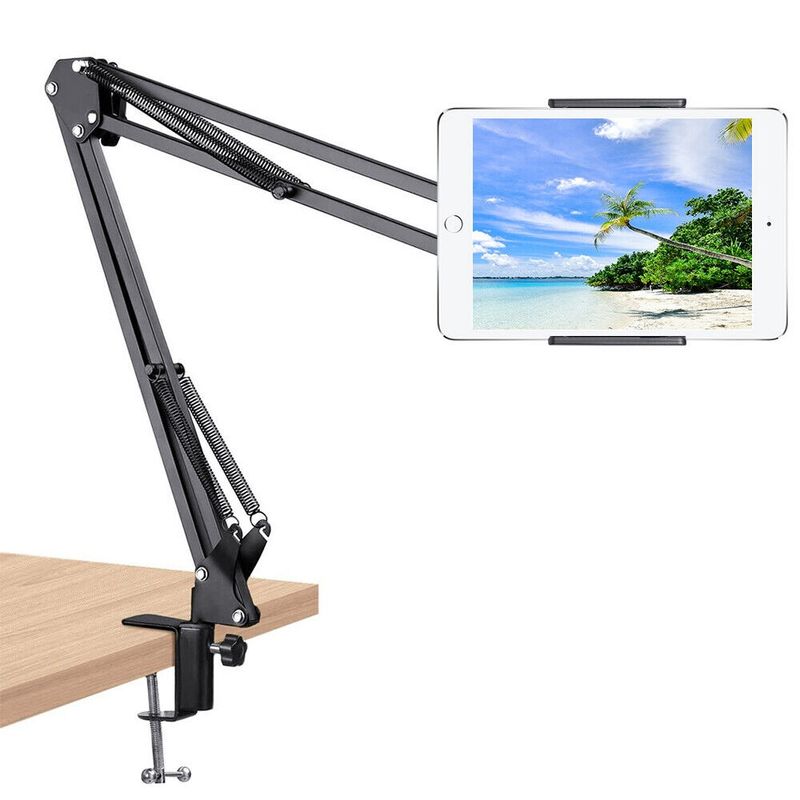 GENERICO - Soporte de escritorio universal para tableta celular ajustable para teléfono iPad de 4-1