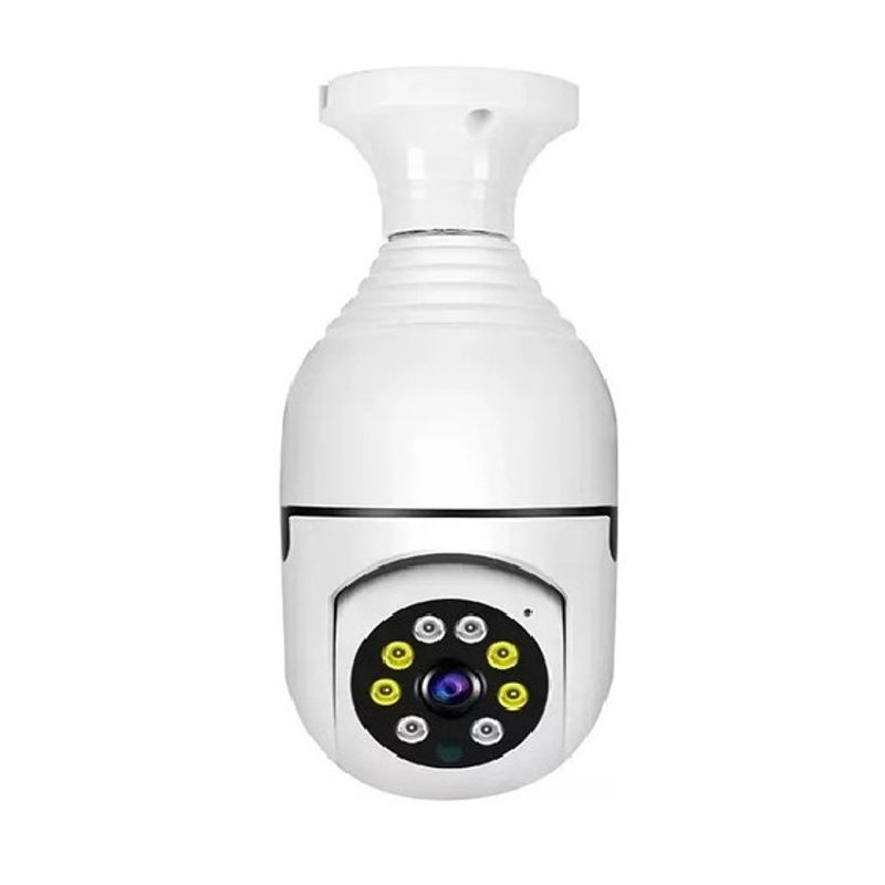 GENERICO - Ampolleta Camara  Vigilancia 360° Hd Wifi Led App ICSEEC