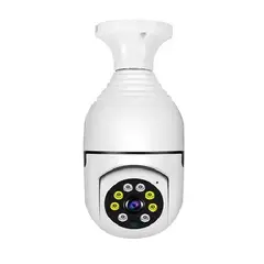 GENERICO - Ampolleta Camara Vigilancia 360° Hd Wifi Led App ICSEEC