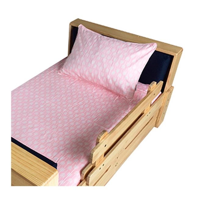 GROWME - Funda cubrecamas pequeña 120 x 140 cms FLECHAS EN ROSADO Infantil niño