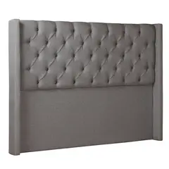 MUEBLES NATIVA - Respaldo Oreja Gris 2 Plazas