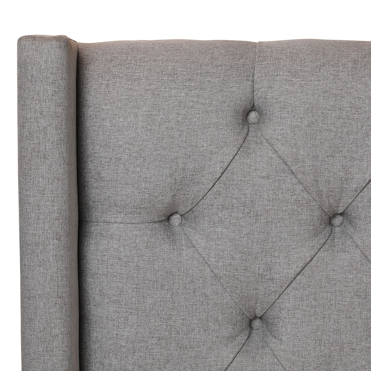 MUEBLES NATIVA - Respaldo Oreja Gris 2 Plazas