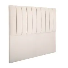 MUEBLES NATIVA - Respaldo Tubular Vertical Beige Super king