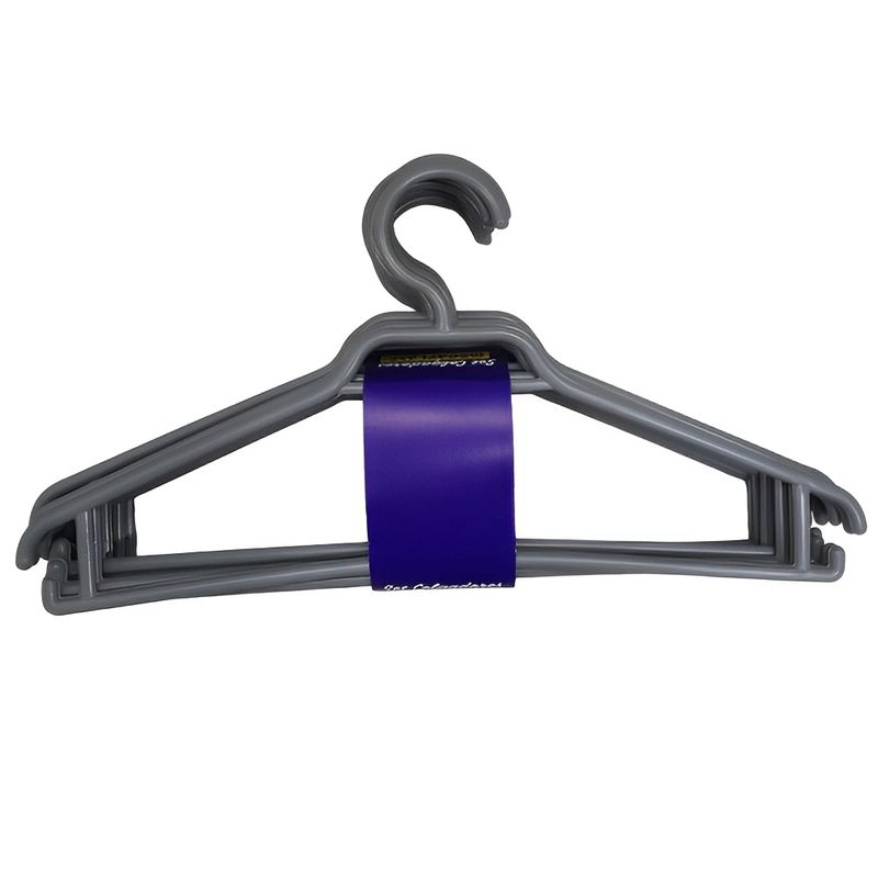 BLOCCARE - Colgador para Ropa Plástico - Pack 10 Unidades