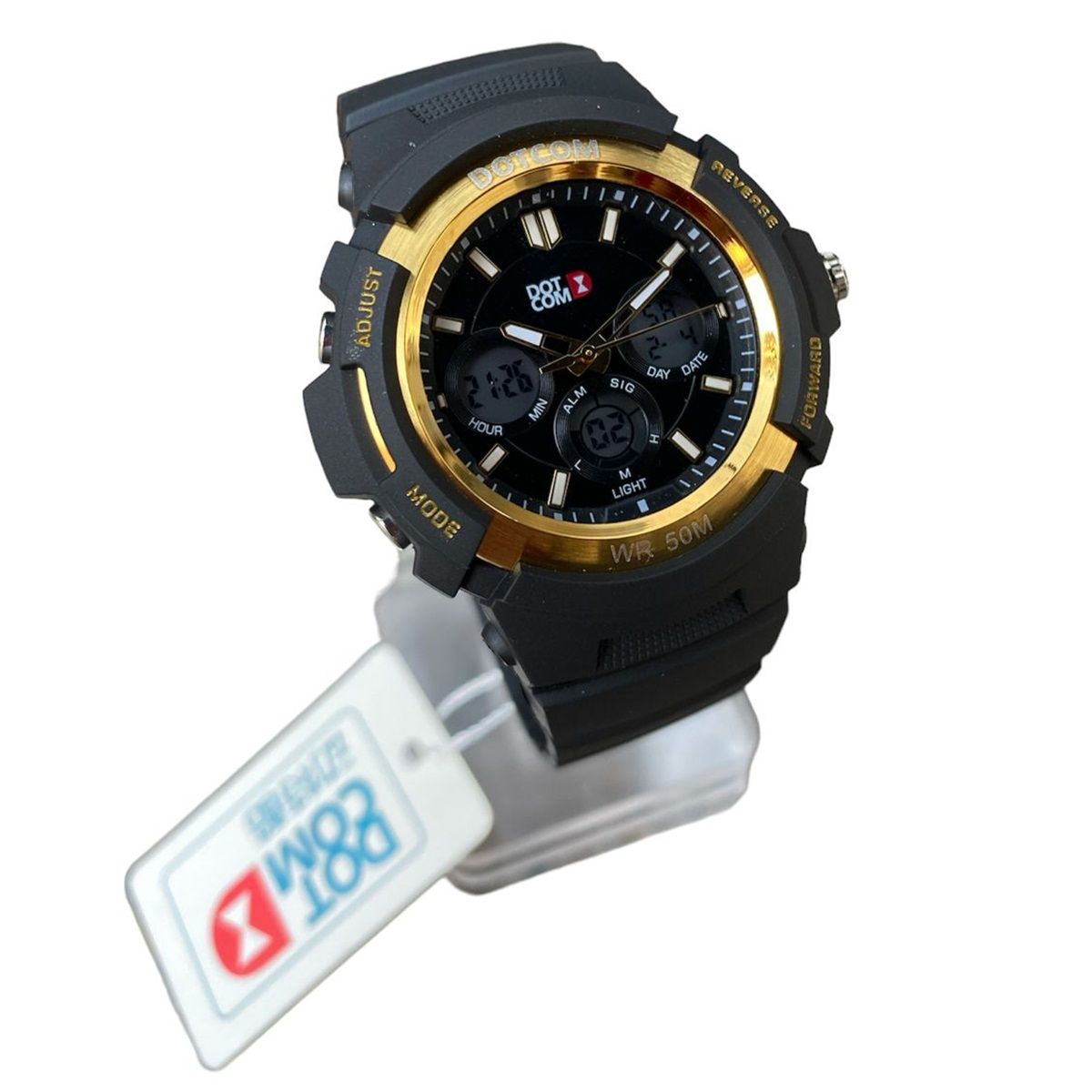 GENERICO - Reloj Analógico Digital De Pulsera Resistente Al Agua Dotcom