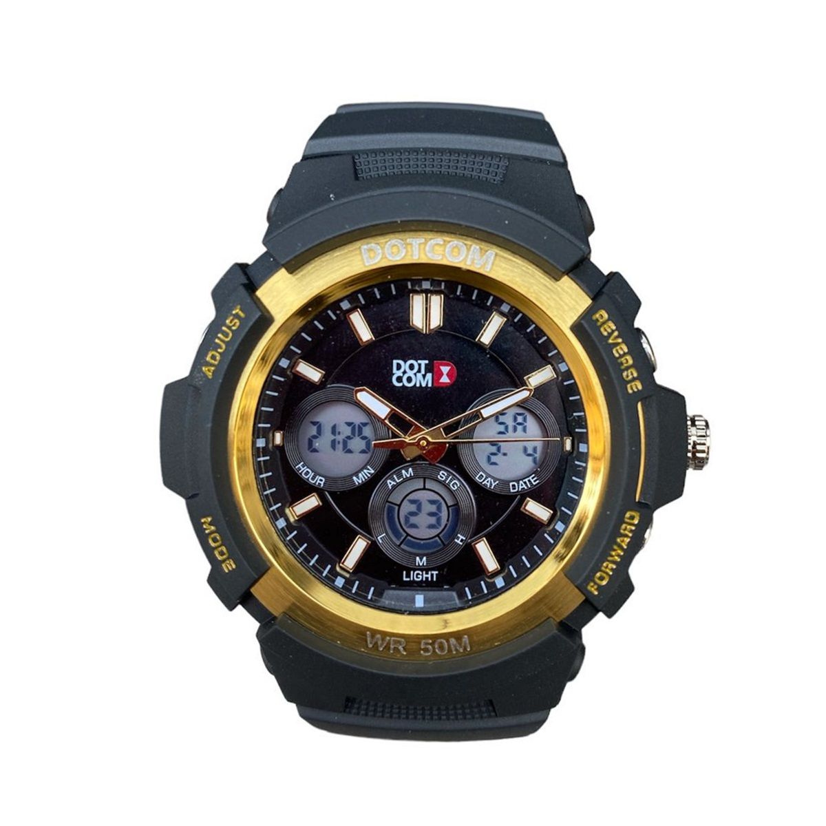 GENERICO - Reloj Analógico Digital De Pulsera Resistente Al Agua Dotcom