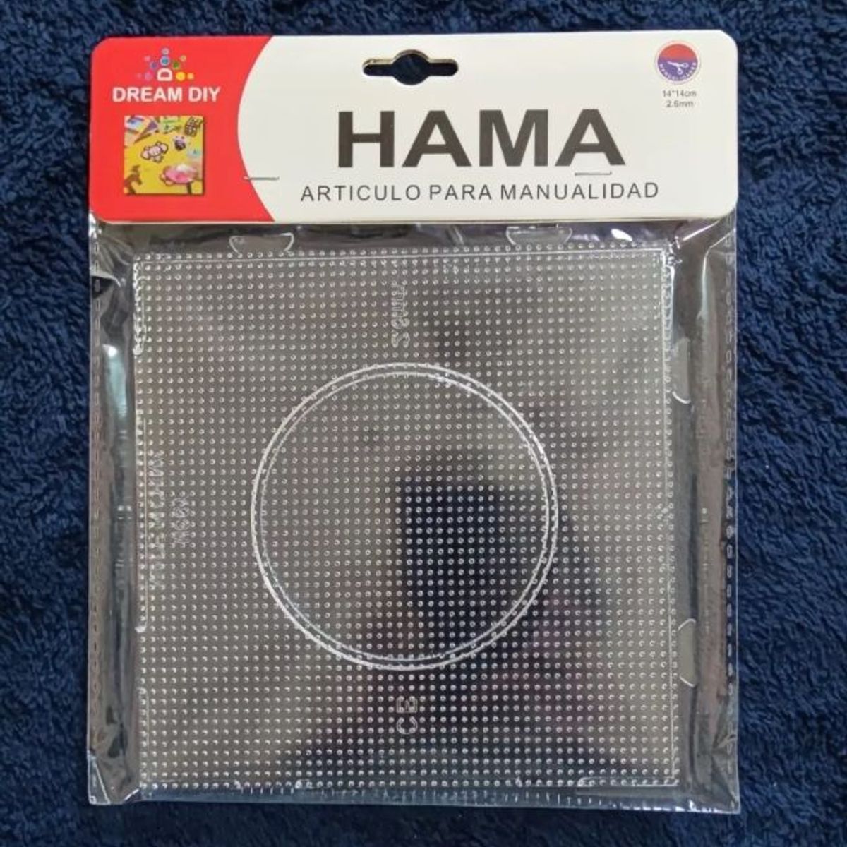 DREAMS - Placa Cuadrada 26mm Hamaarktalperler Beads