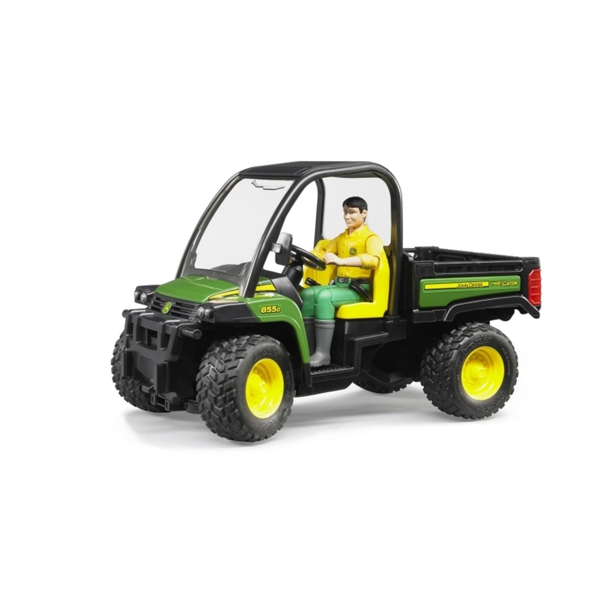 BRUDER - BRUDER 02490 JOHN DEERE GATOR XUV 855D WITH DRIVER