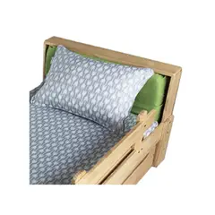 GROWME - Funda cubrecamas pequeña 120 x 140 cms FLECHAS EN GRIS Infantil niños