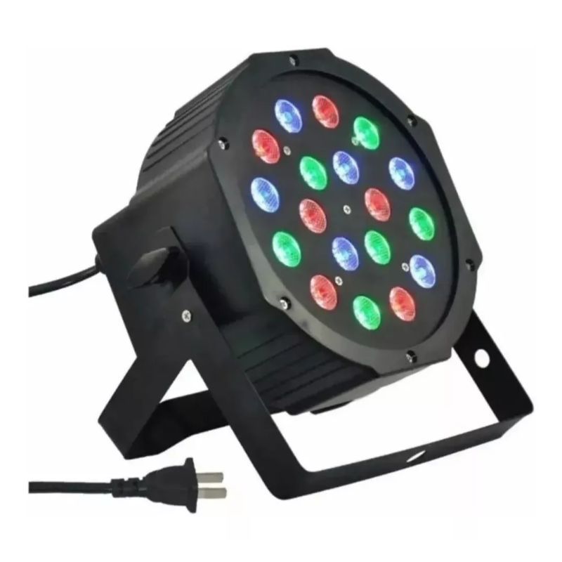 GENERICO - Luz Led Disco Rítmico Multicolor Led Para Disco Carrete Rbg