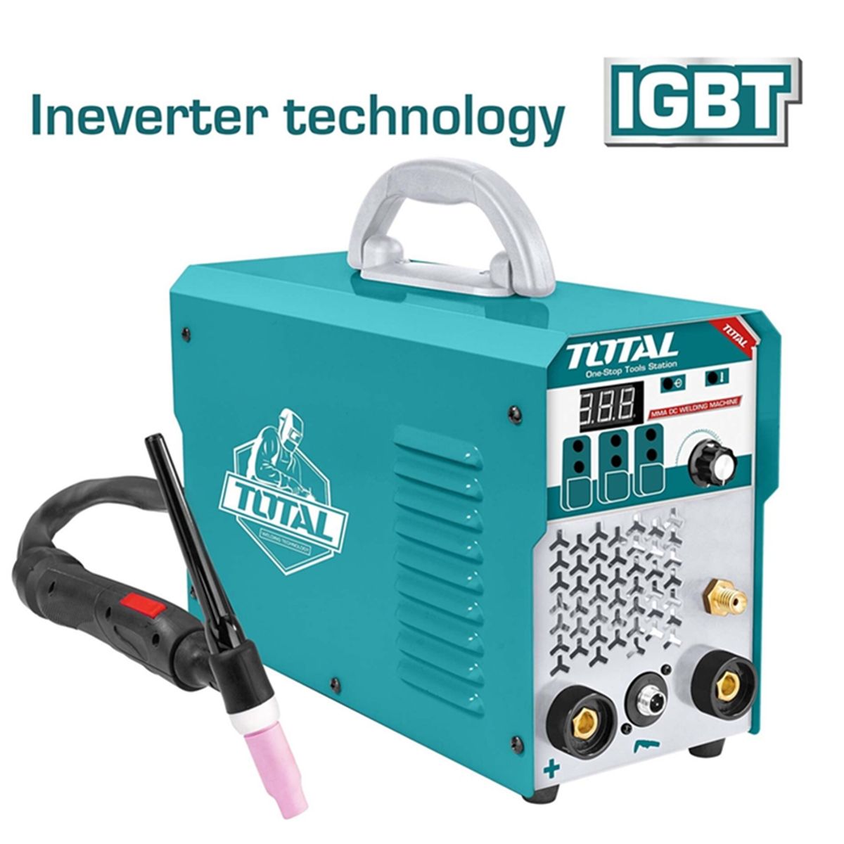 TOTAL TOOLS - Maquina De Soldar Soldadora 160amp Total Tig1601