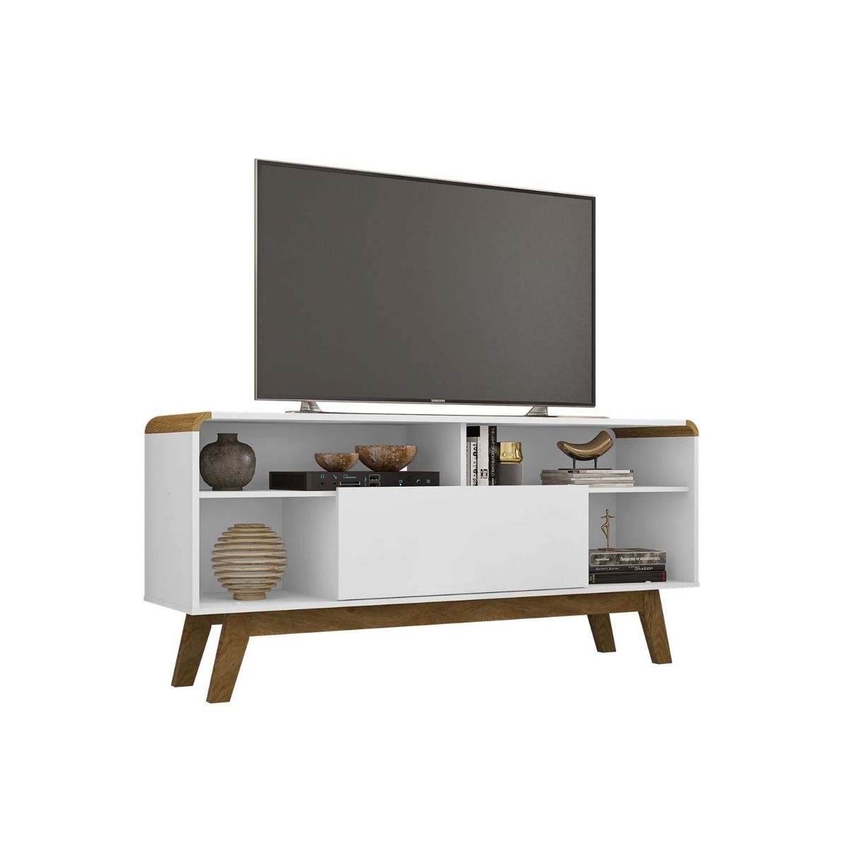 HOGA - Rack Tv 55 Lazuli Blanco