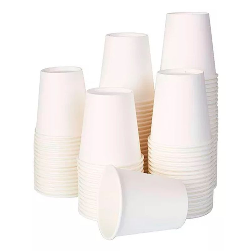 ESHOPANGIE - Vaso De Papel 250ml Para Bebida Fría Y Caliente 50 Unidades