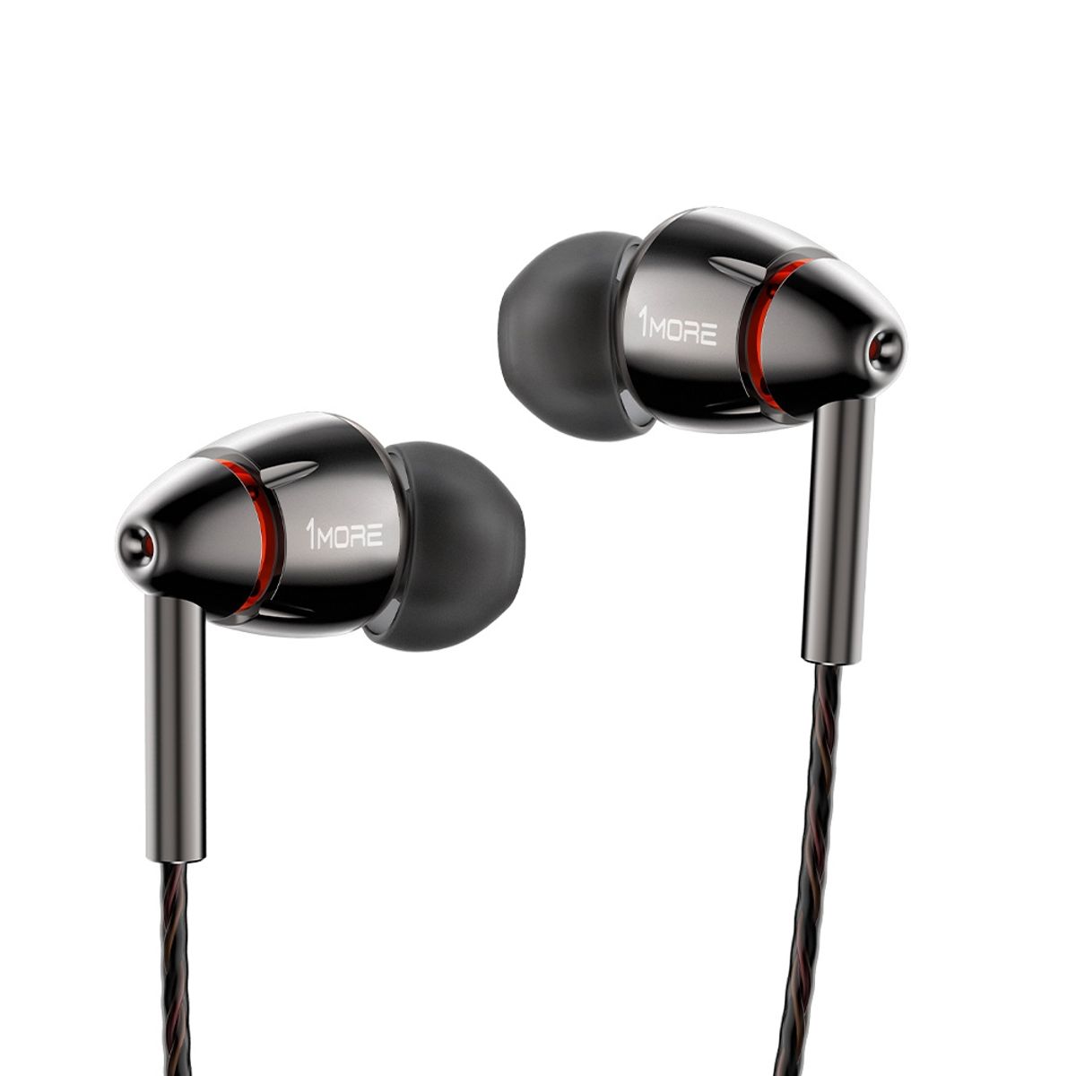 1MORE - Audífonos In-Ear 1More Quad Driver - Silver