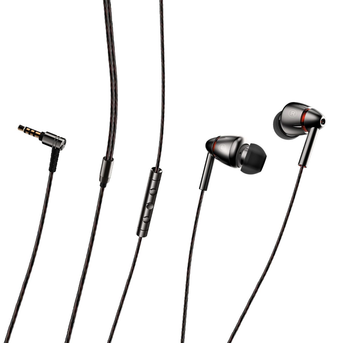 1MORE - Audífonos In-Ear 1More Quad Driver - Silver