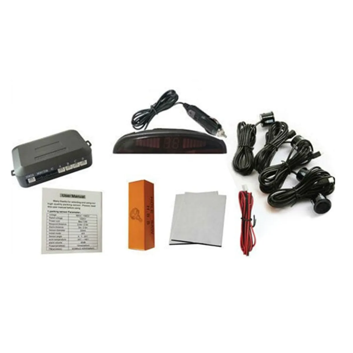 GENERICO - Sensor De Estacionamiento- Retroceso- Asistente Marcha Atrás