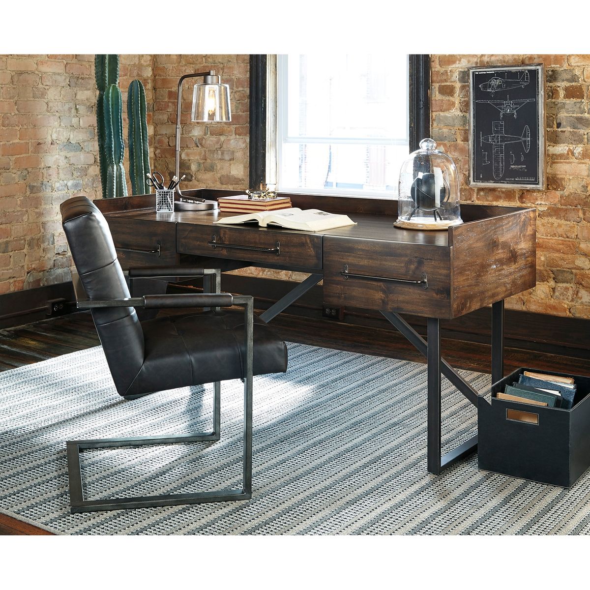 ASHLEY - Escritorio Starmore 3 cajones