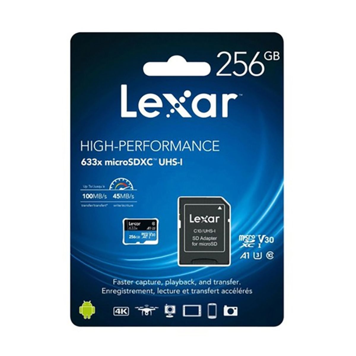 LEXAR - MEMORIA LEXAR MICRO SDXC 256GB 633X 11972