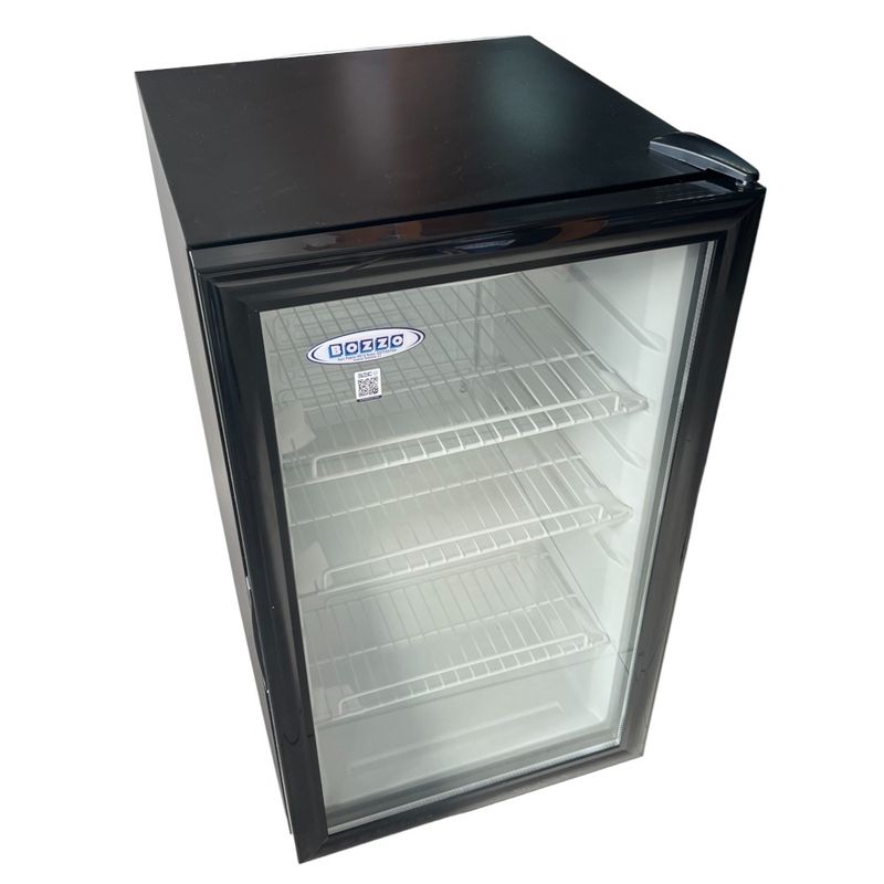 BOZZO - Visicooler LC-110 lts puerta Vidrio Negro Bozzo