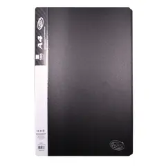 ADIX - CARPETA A4 100 FUNDAS C/ESTUCHE NEGRO