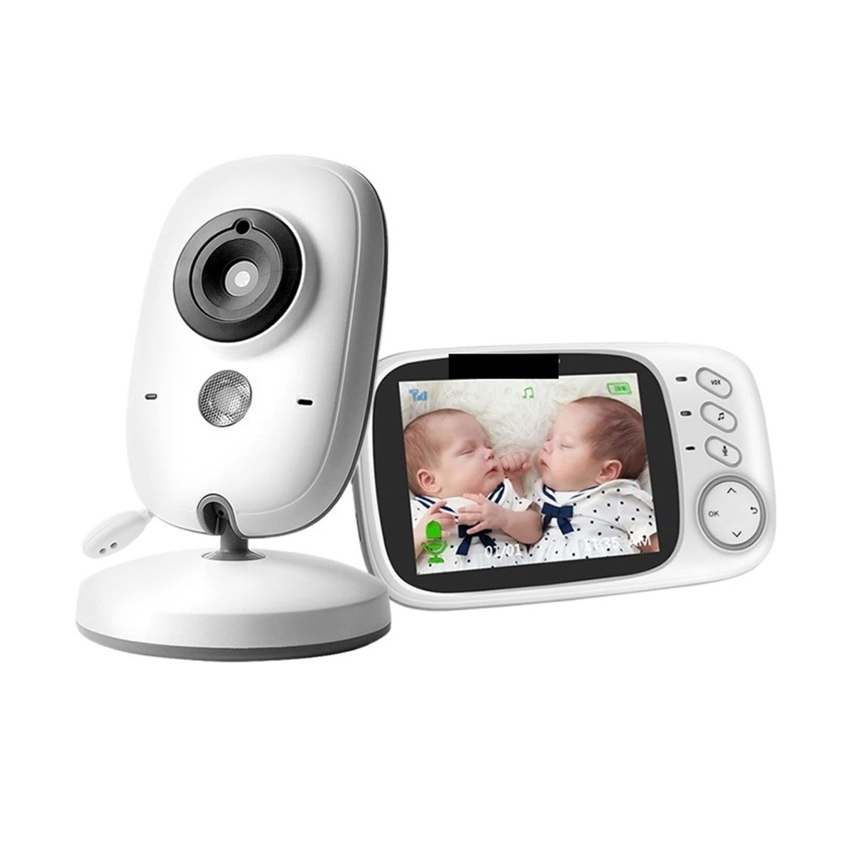 CASTLETEC - Monitor para bebe 3.2 pulgadas audio y visión nocturna VB603