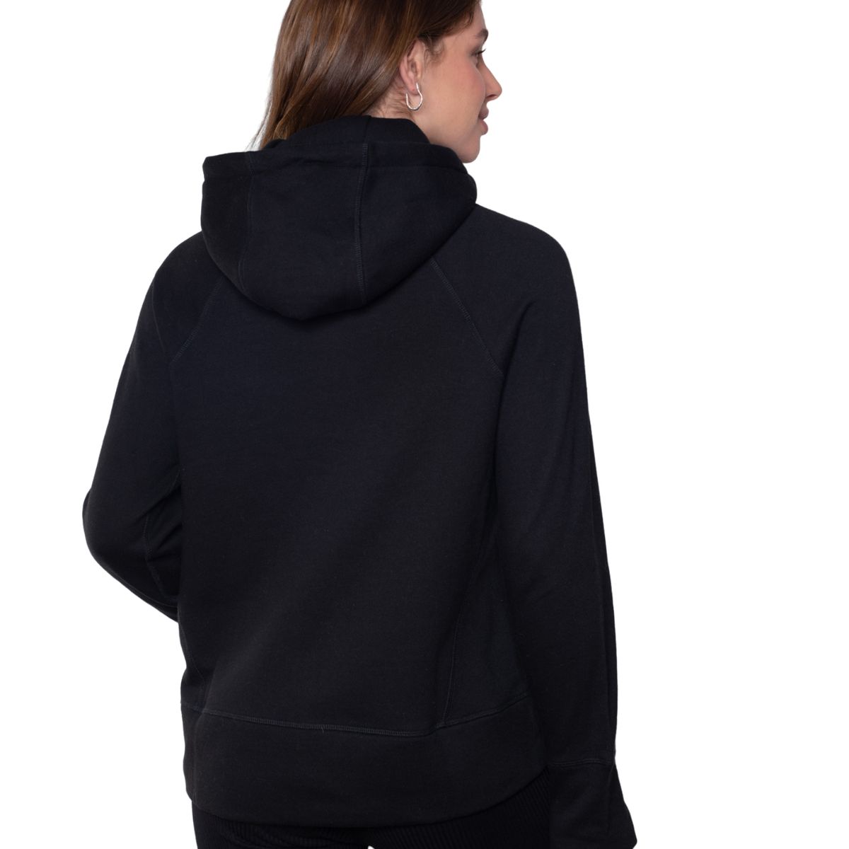 LENGA - Polerón Mujer Canguro con Cierre metal Petra Lenga Sustentable