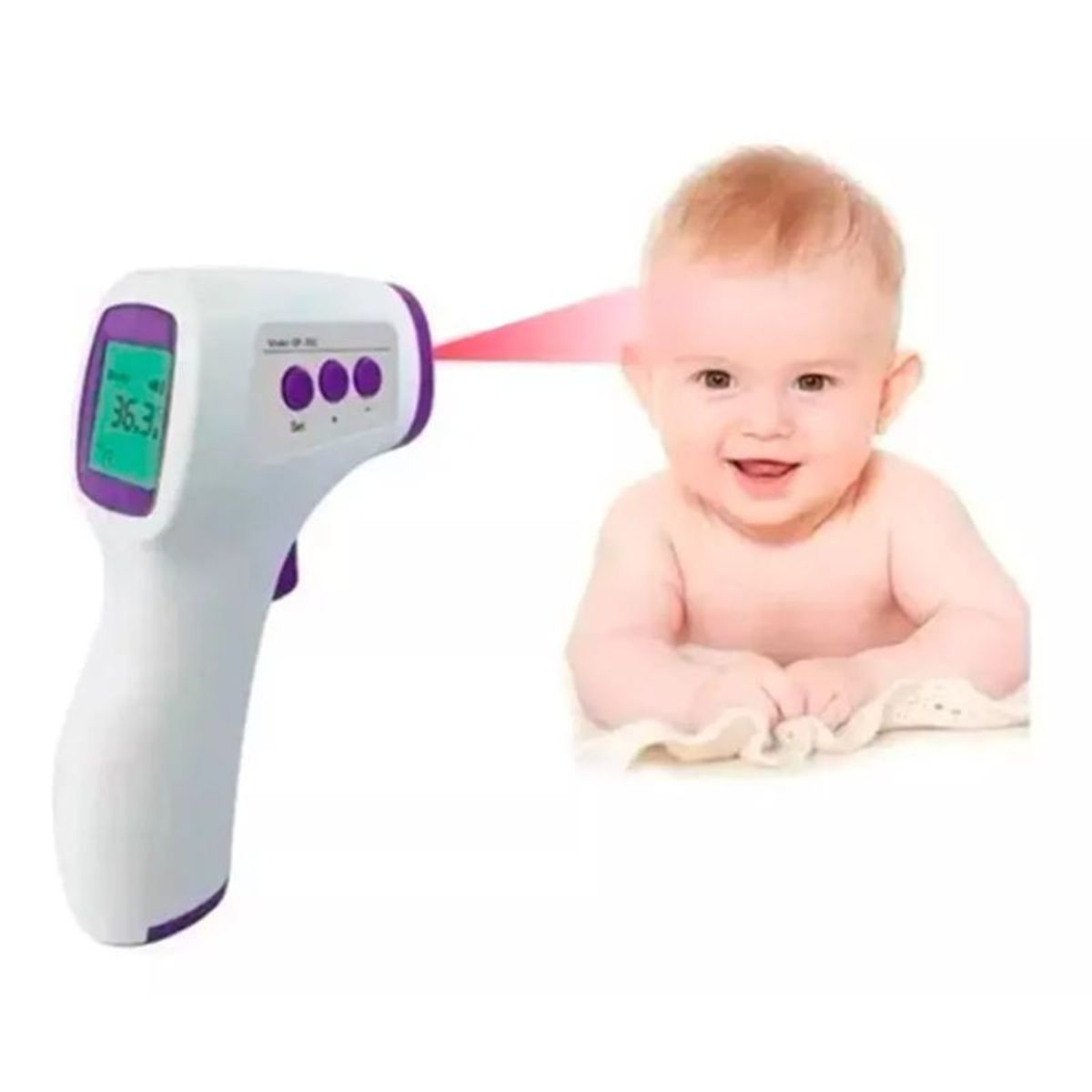 GENERICO - Pistola De Temperatura Infrarroja Digital Adulto Niño