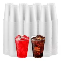 OFERTABKN - Vaso Plástico Desechable 50 Unidades 200 Cc