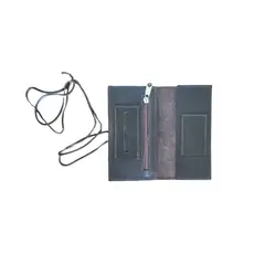 MUNDO PIEL - Tabaquera de Cuero Cafe Oscuro Unisex