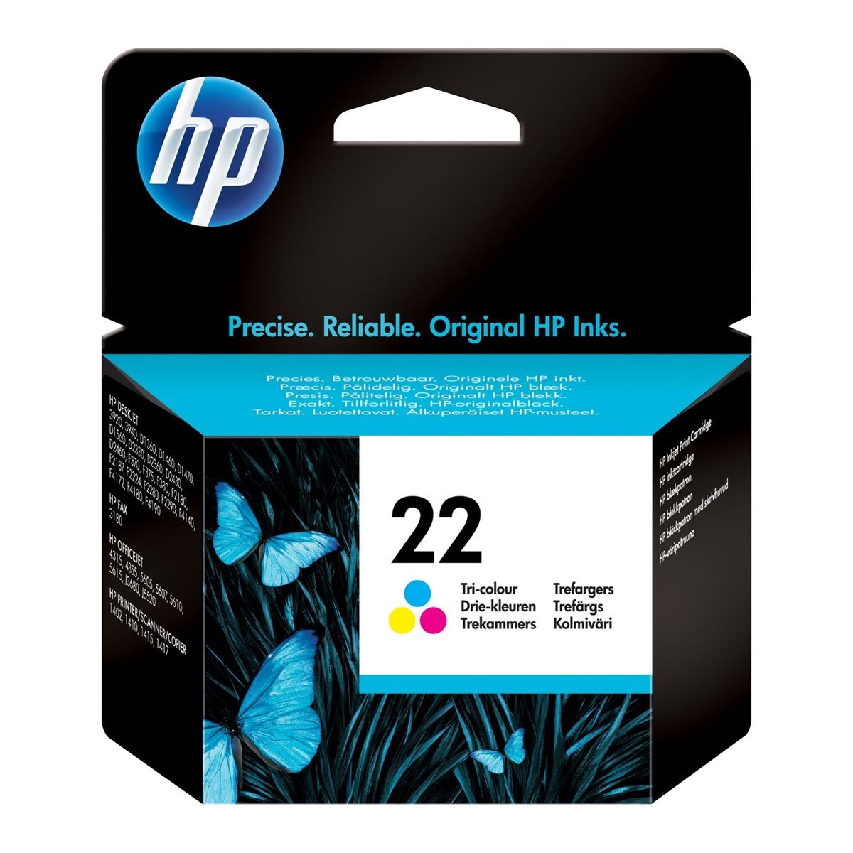 HP - Cartucho de Tinta HP22 165 páginas Tricolor HP