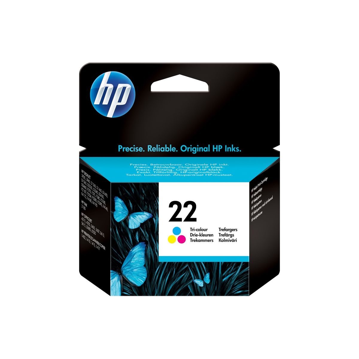 HP - Cartucho de Tinta HP22 165 páginas Tricolor HP