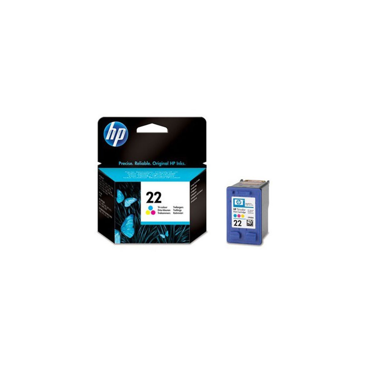 HP - Cartucho de Tinta HP22 165 páginas Tricolor HP