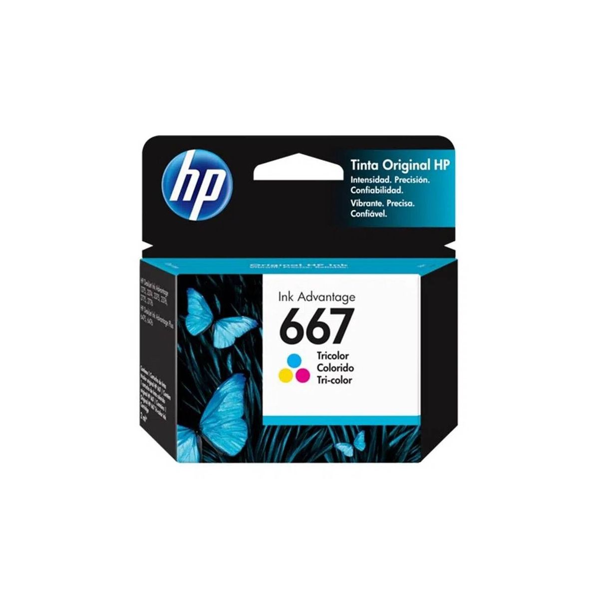 HP - Cartucho de Tinta HP 667 100 páginas TriColor HP