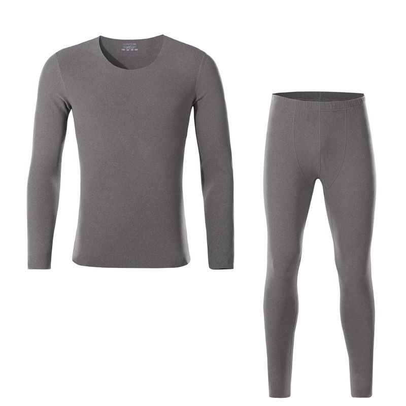 ANDESLAND OUTDOOR APPAREL - Conjunto Micropolar I Capa Blanford Gris Hombre.-