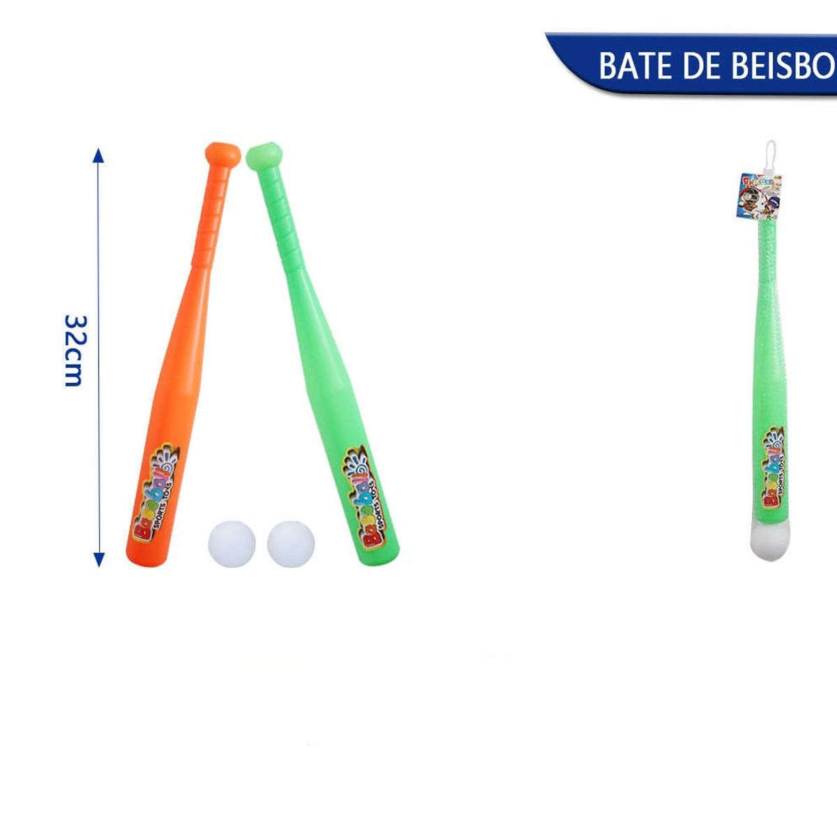 GENERICO - Bate de beisbol de juguete para niños