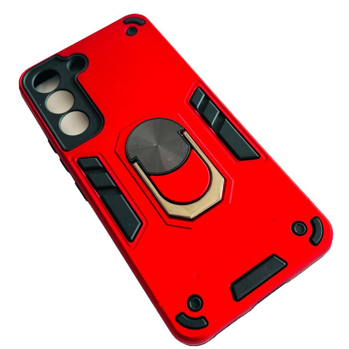 GENERICO - Carcasa Para Samsung S22 Plus Anti Golpes Anillo Rojo