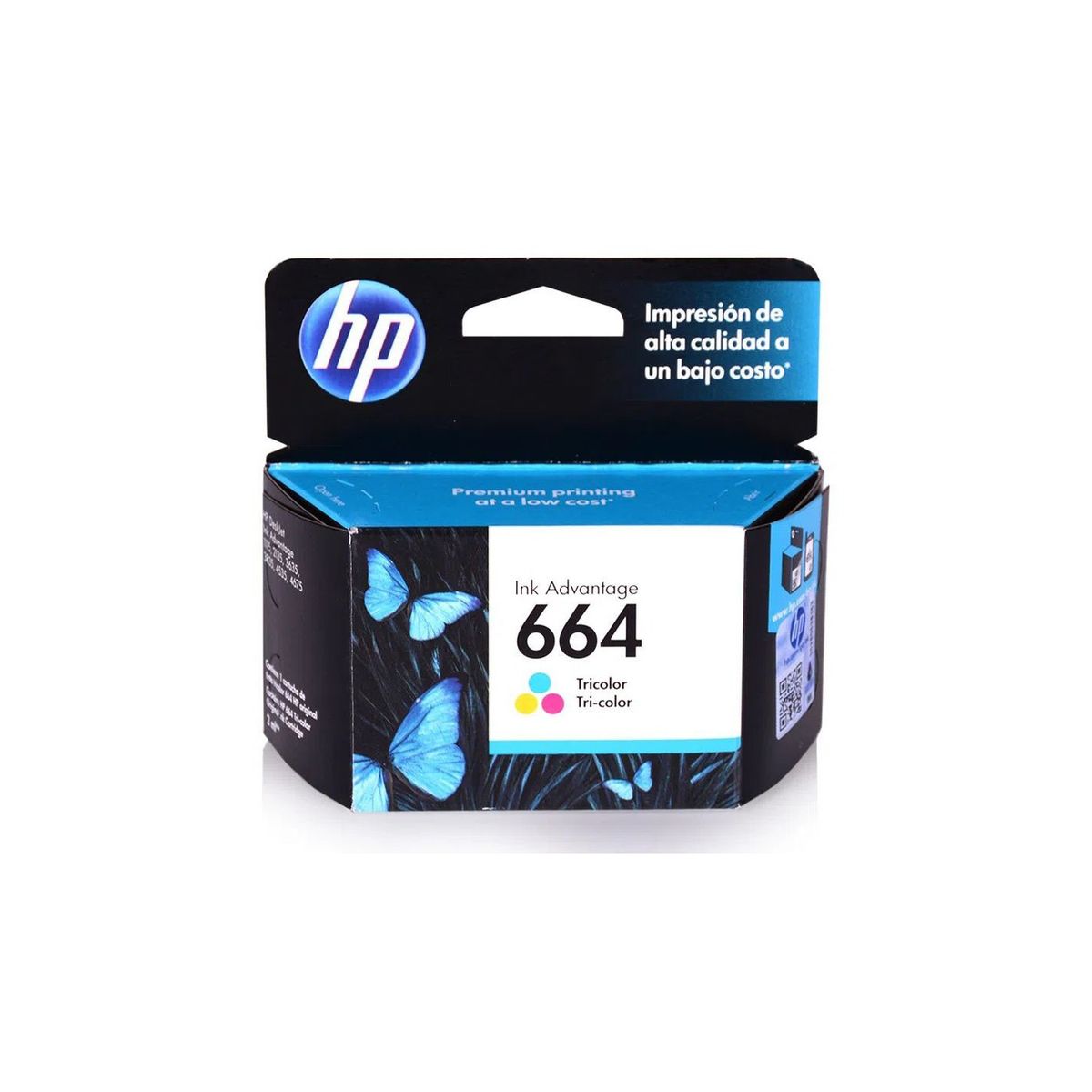 HP - Cartucho de Tinta HP 664 100 páginas Tricolor HP