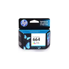 HP - Cartucho de Tinta 664 100 páginas Tricolor HP.