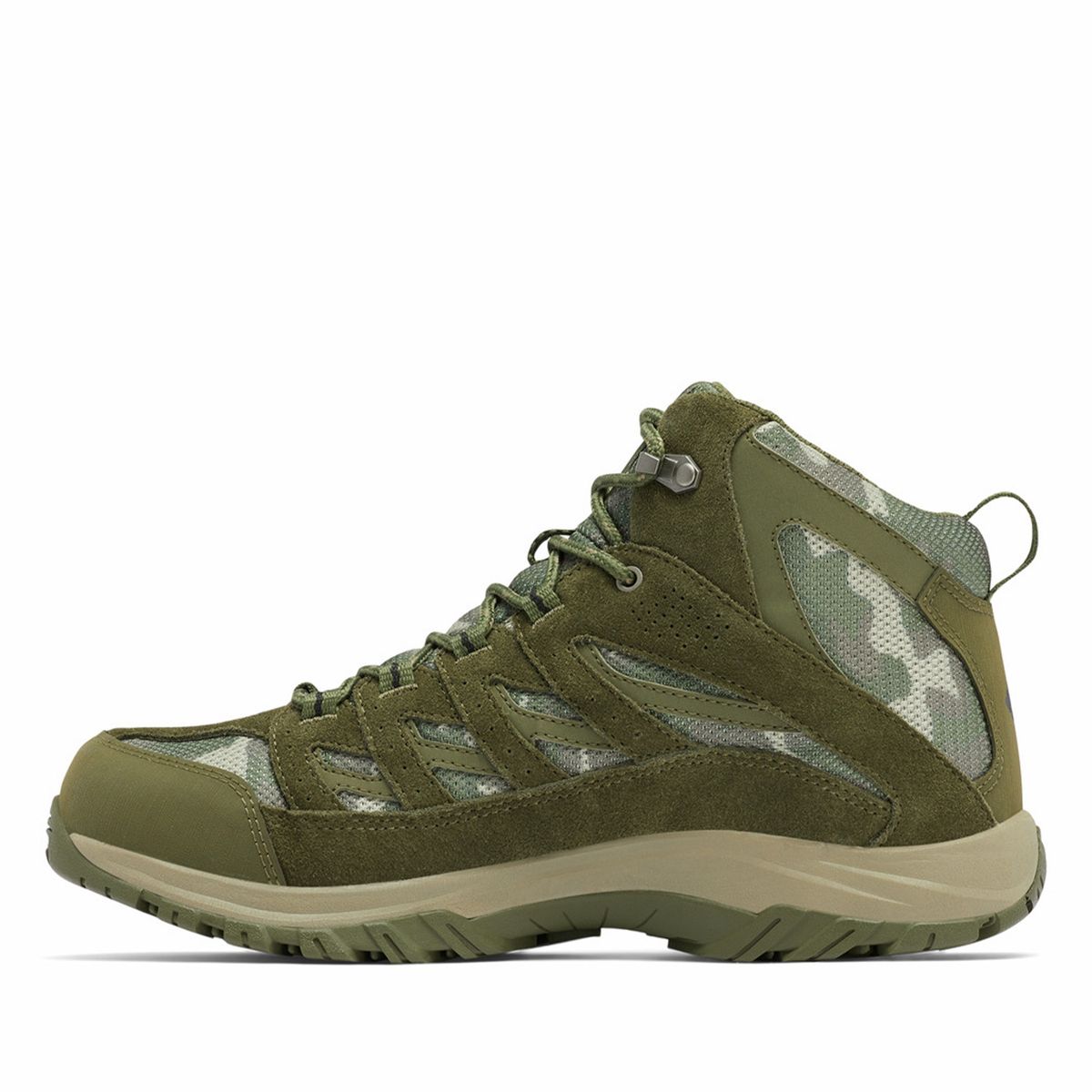 COLUMBIA - Bototo impermeable Crestwood Mid Verde hombre COLUMBIA