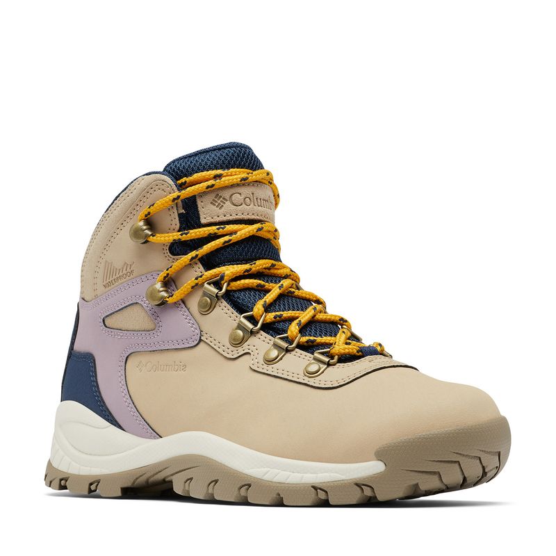COLUMBIA - Botín Mujer Newton Ridge Plus Crema COLUMBIA