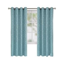 Cortina Blackout 95%, Son 2 Paños De 140x220cm - Turquesa