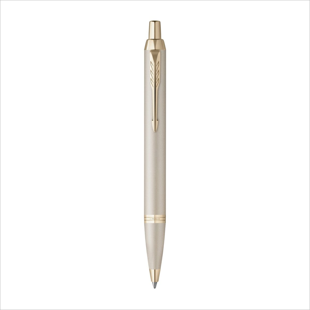 PARKER - Bolígrafo Parker IM Monochrome Champagne Stainless Steel