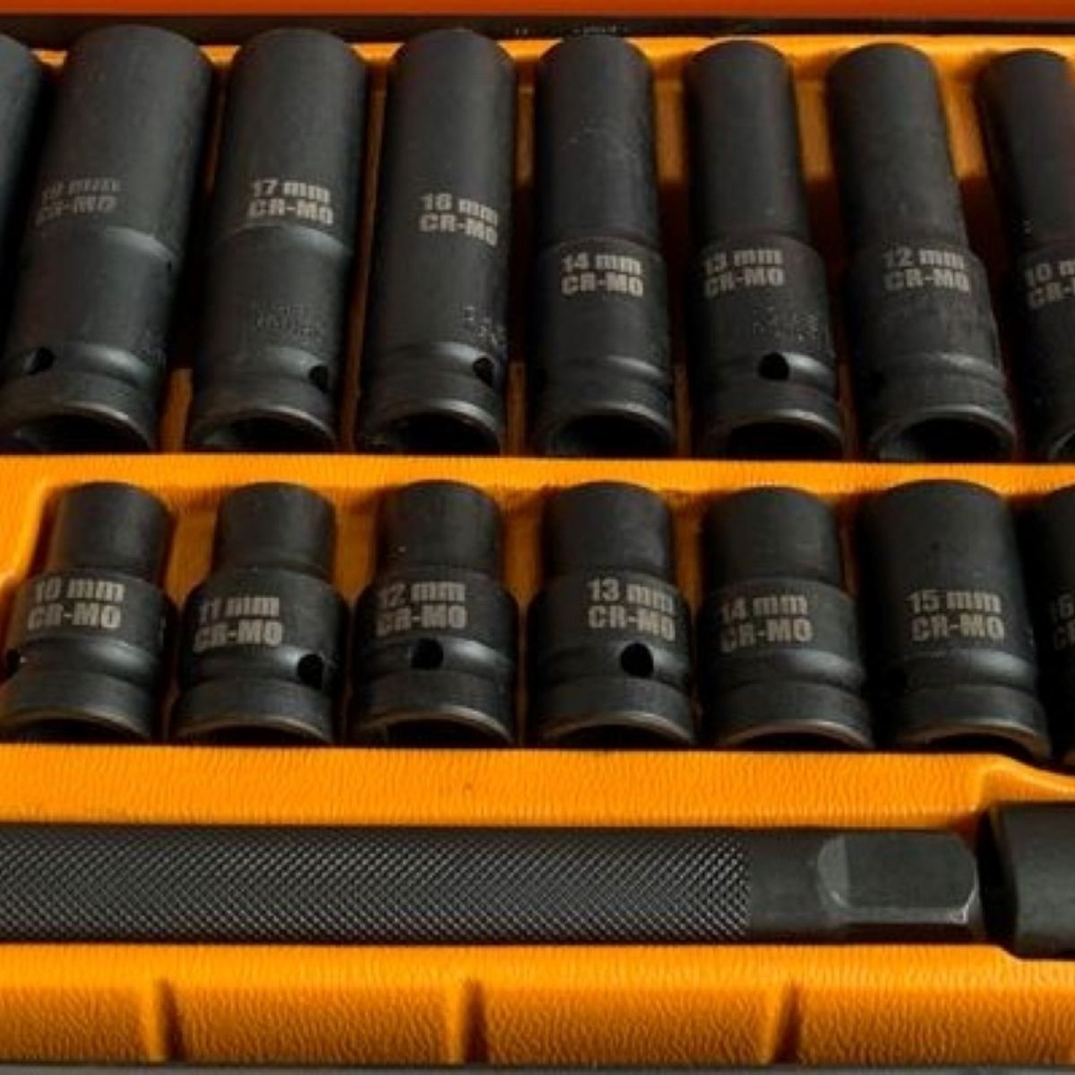 GENERICO - Set Kit Dados De Impacto profesional  ½” 27  Piezas CR-MO