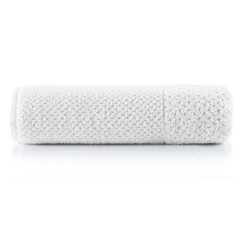 DECOMONDO - Toalla Baño Mezclato Blanco 100 Algodón 75x140 cm