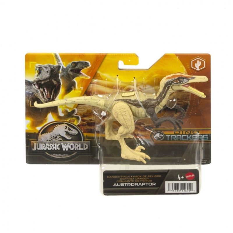 MATTEL - MATTEL HLN49 JURASSIC WORLD WORLD DANGER PACK AUSTRORAPTOR