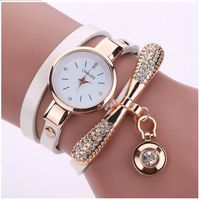 Reloj de lujo Personalizado para Mujeres con Incrustaciones y Pulsera