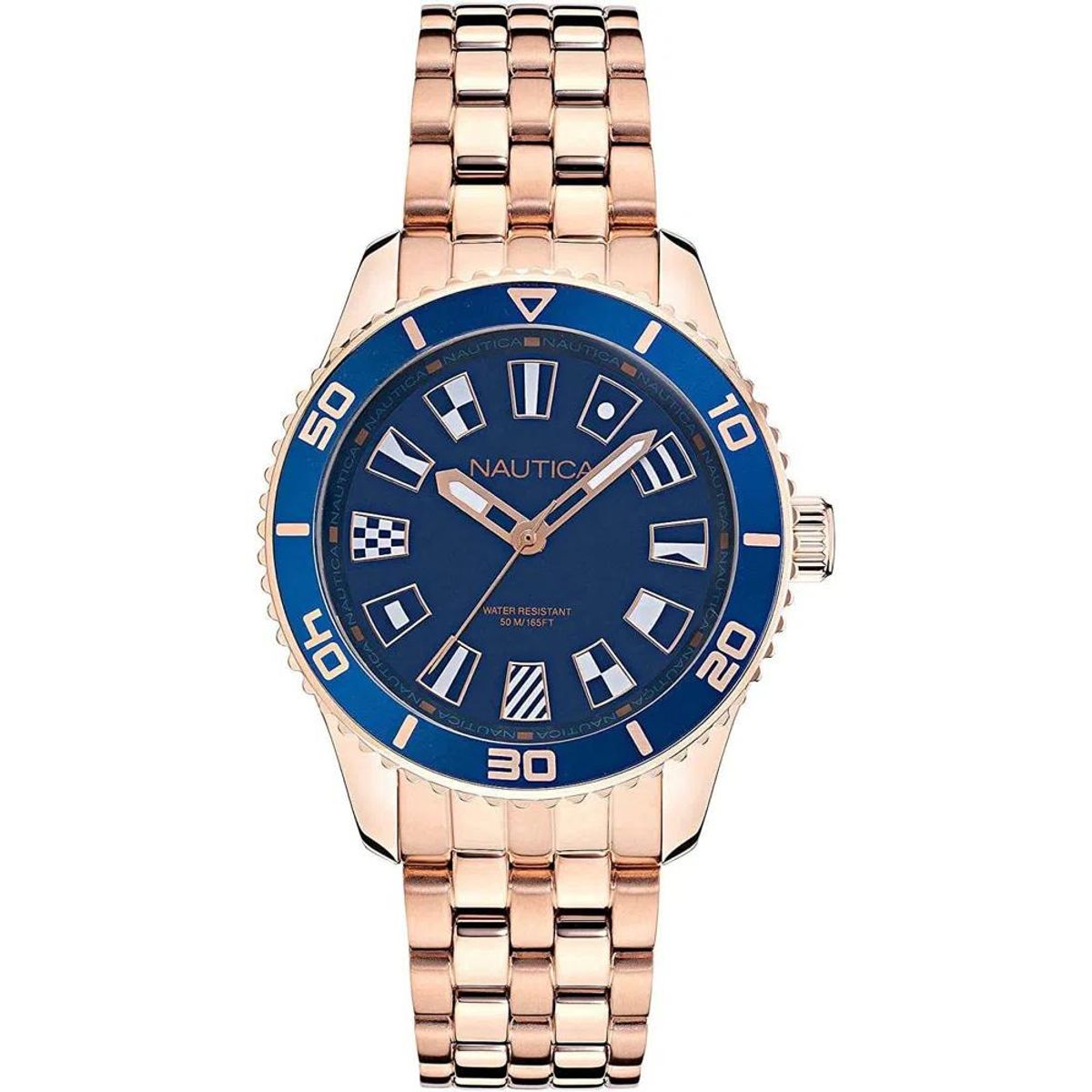NAUTICA - Reloj Nautica Mujer Deluxe Edition Oro Rosa NAPPBS027 - Dorado
