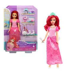 MATTEL - Disney Princess Muñeca Ariel Mas Accesorios
